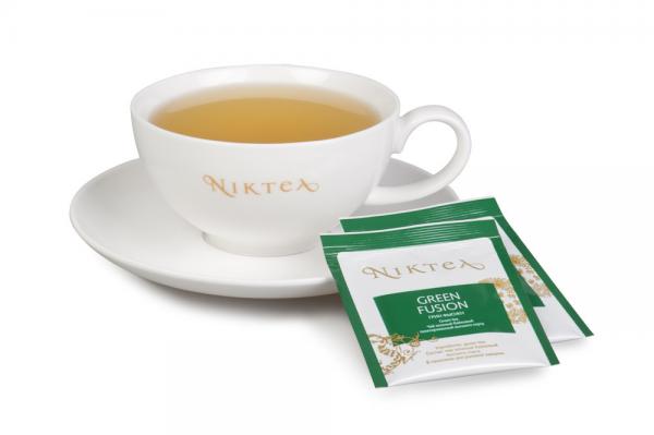 Чай Niktea Green Fusion | Грин Фьюжн, 500 пакетиков по 1.75 г. ( HoReCa)